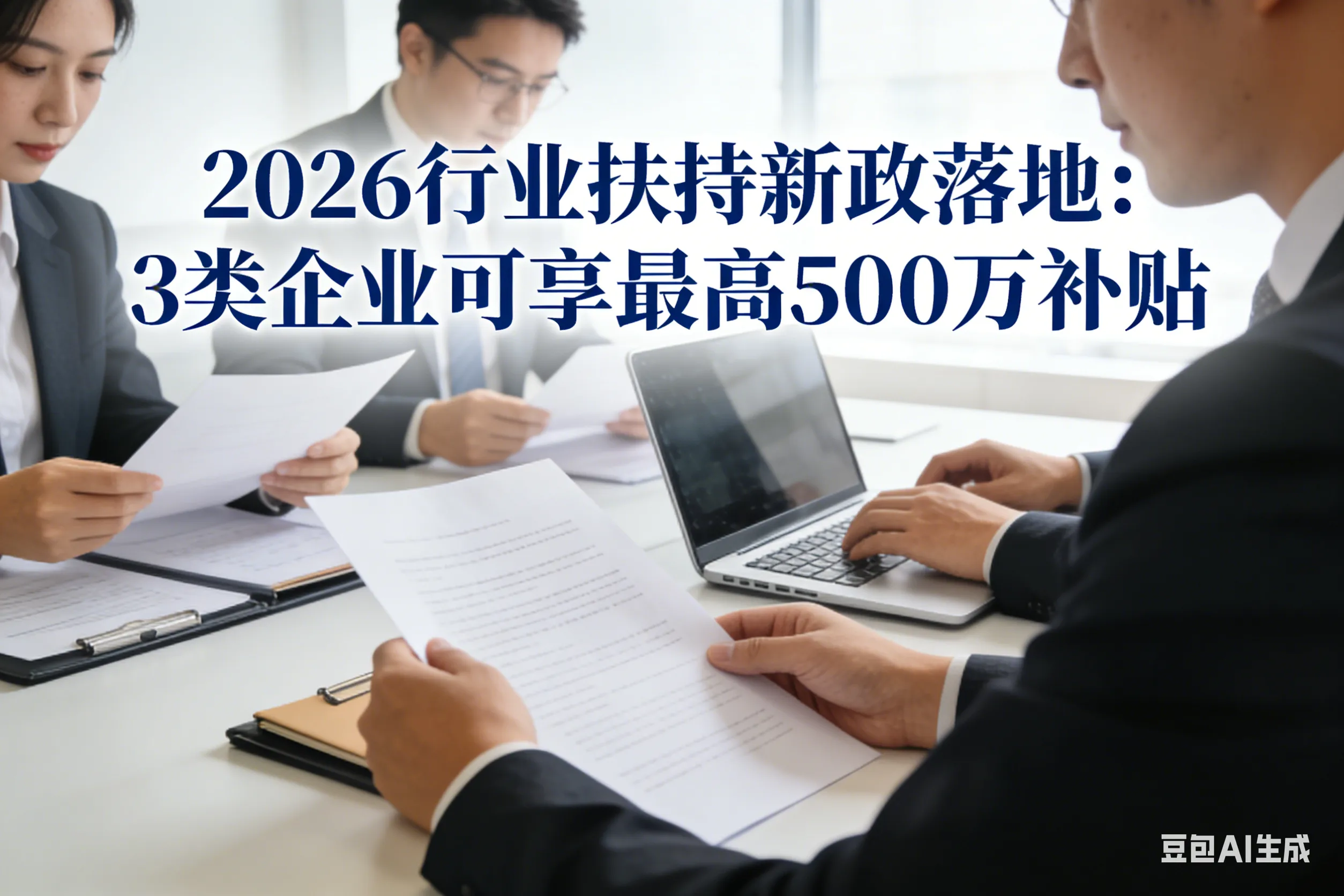 江苏省2026建筑工程业扶持新政落地:3类企业可享最高500万补贴